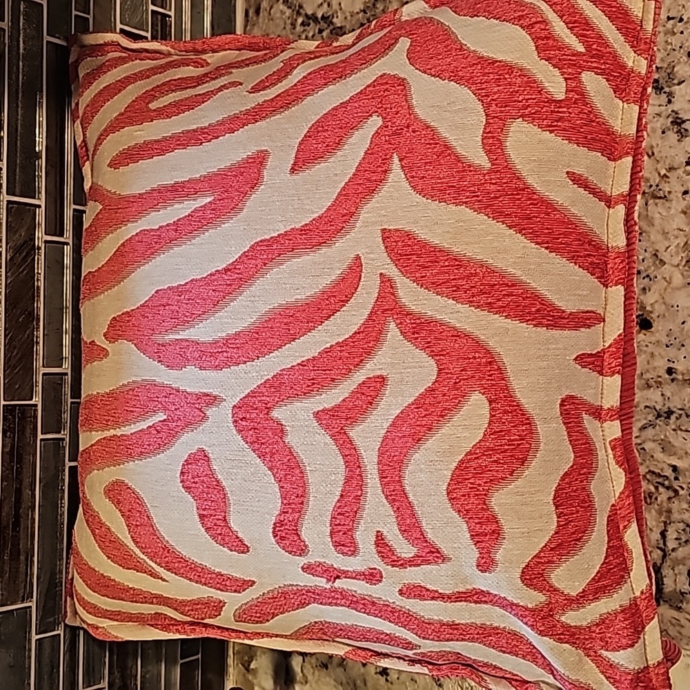 Studio Pink Animal Print Decorative Pillow